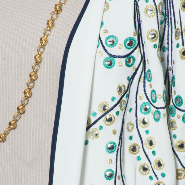 Embroidery Embellishment Abaya