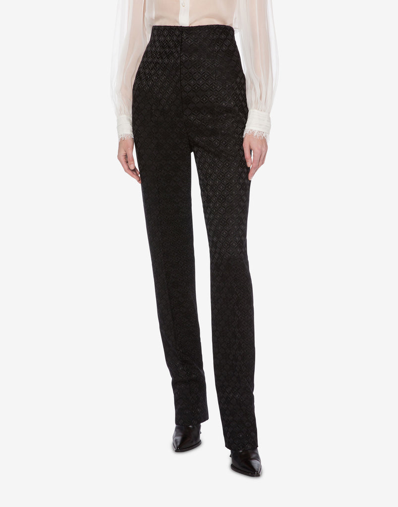 Stretch Damask Trousers