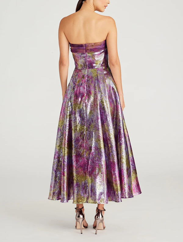 Eve Strapless Sequin Dress