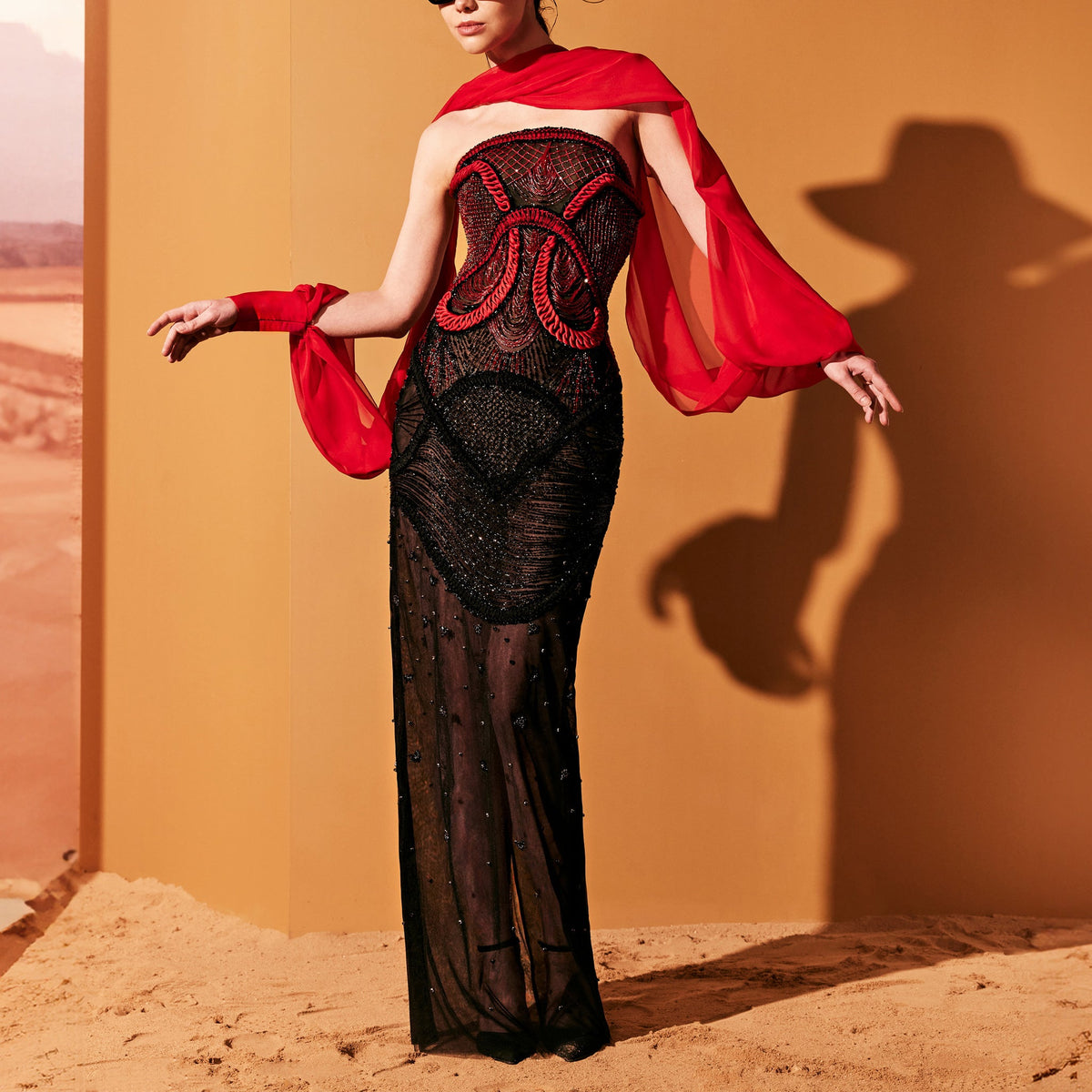 red and black dress amazon Rubin With Tulle Skirt by Tony Ward – Elilhaam Color:Greenery (DarkKhaki) Trend Week 8 Elizabeth Olsen's 21 Best 100% Polyester Stretch