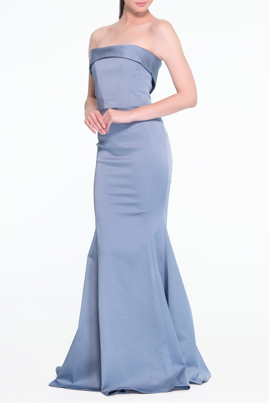 Malena Gown Sky, ZAC ZAC POSEN - elilhaam.com
