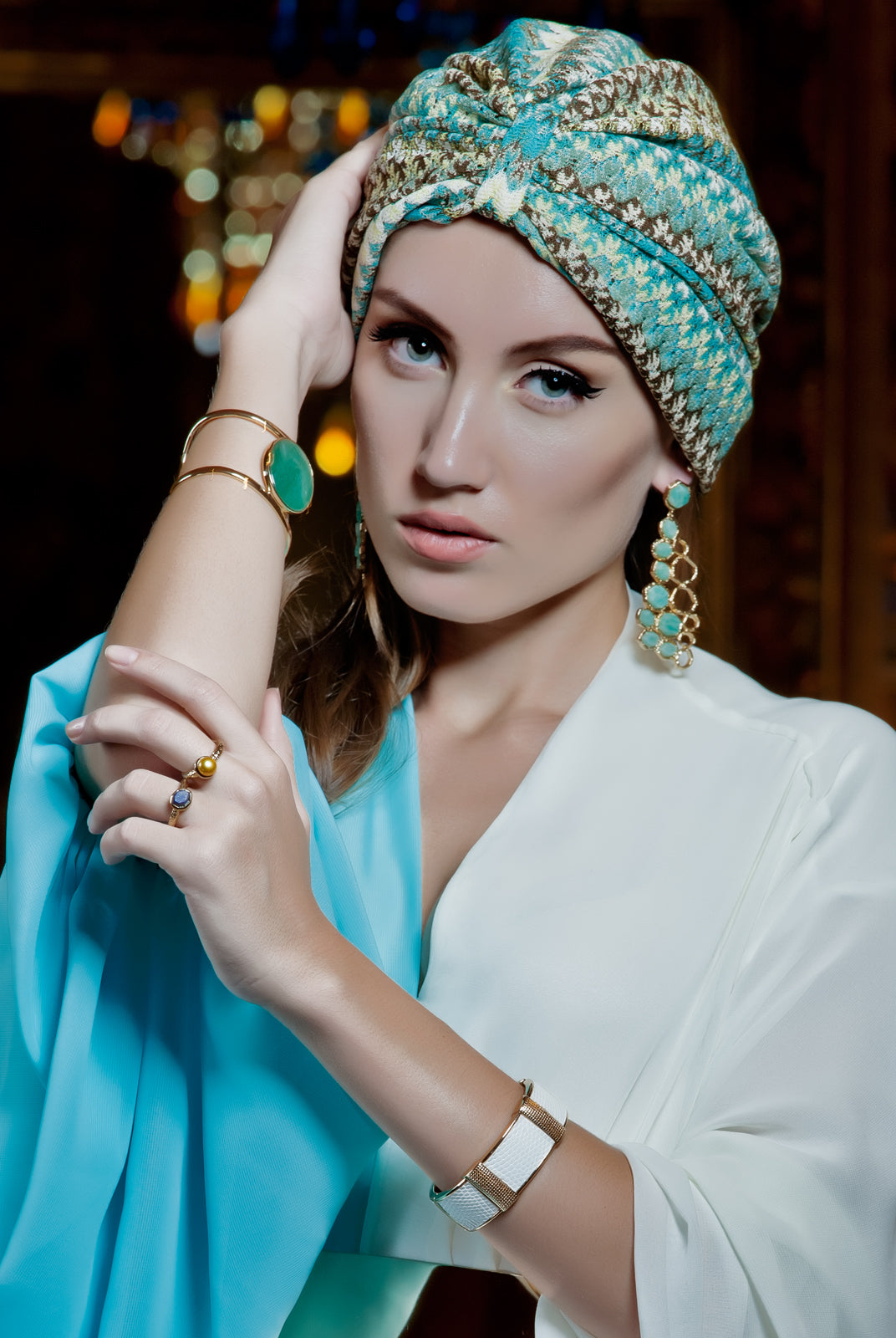 Honeycomb Earring, ISHARYA - elilhaam.com