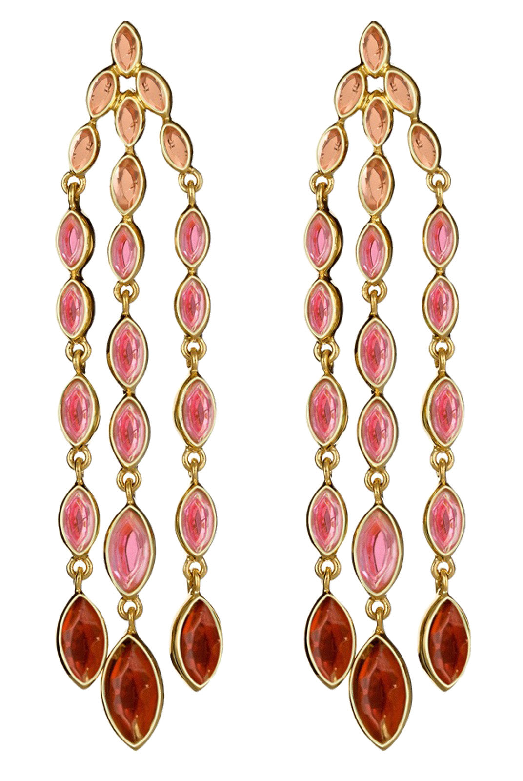 Mirror Gems Waterfall Earring, ISHARYA - elilhaam.com