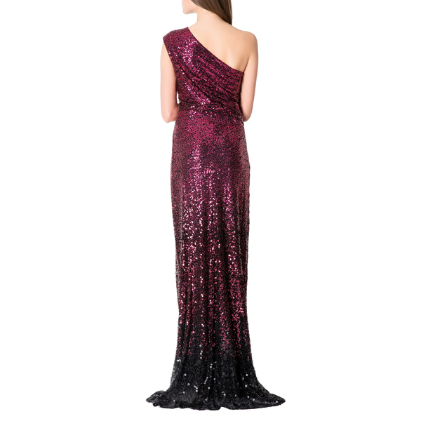 Ombre Sequined Gown