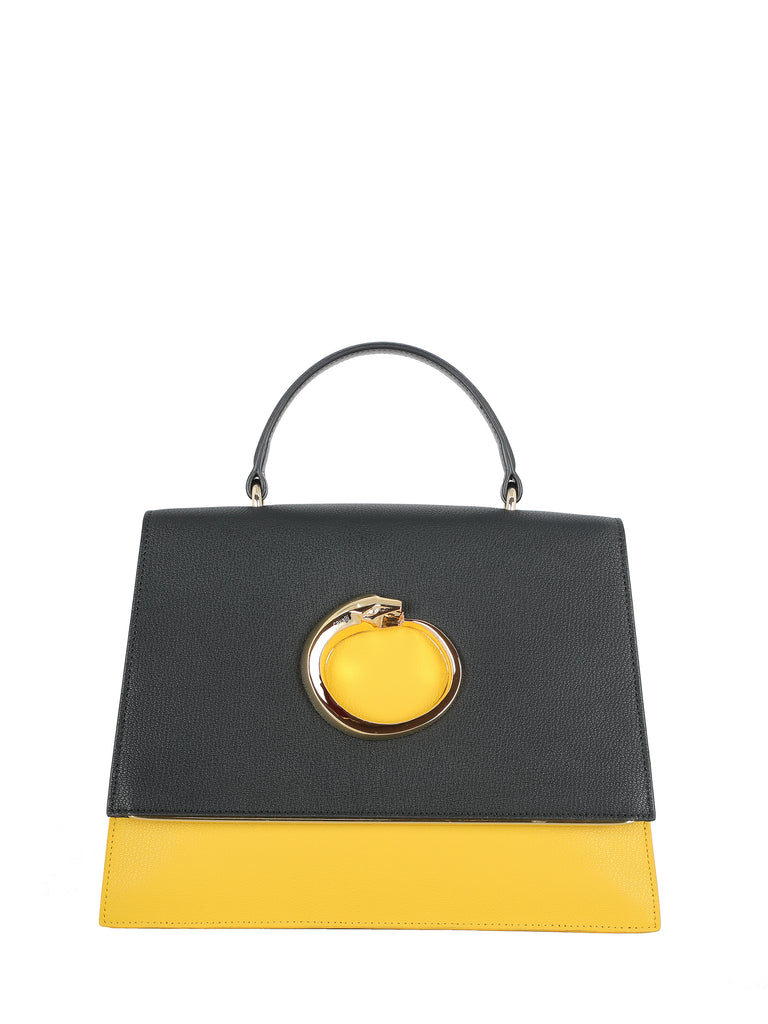 Black/Yellow Shoulder Bag