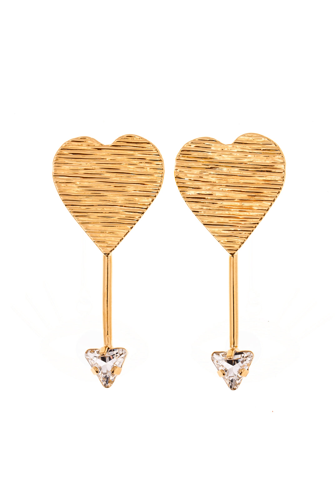 Amor Brass Earrings, 10 DECOART - elilhaam.com