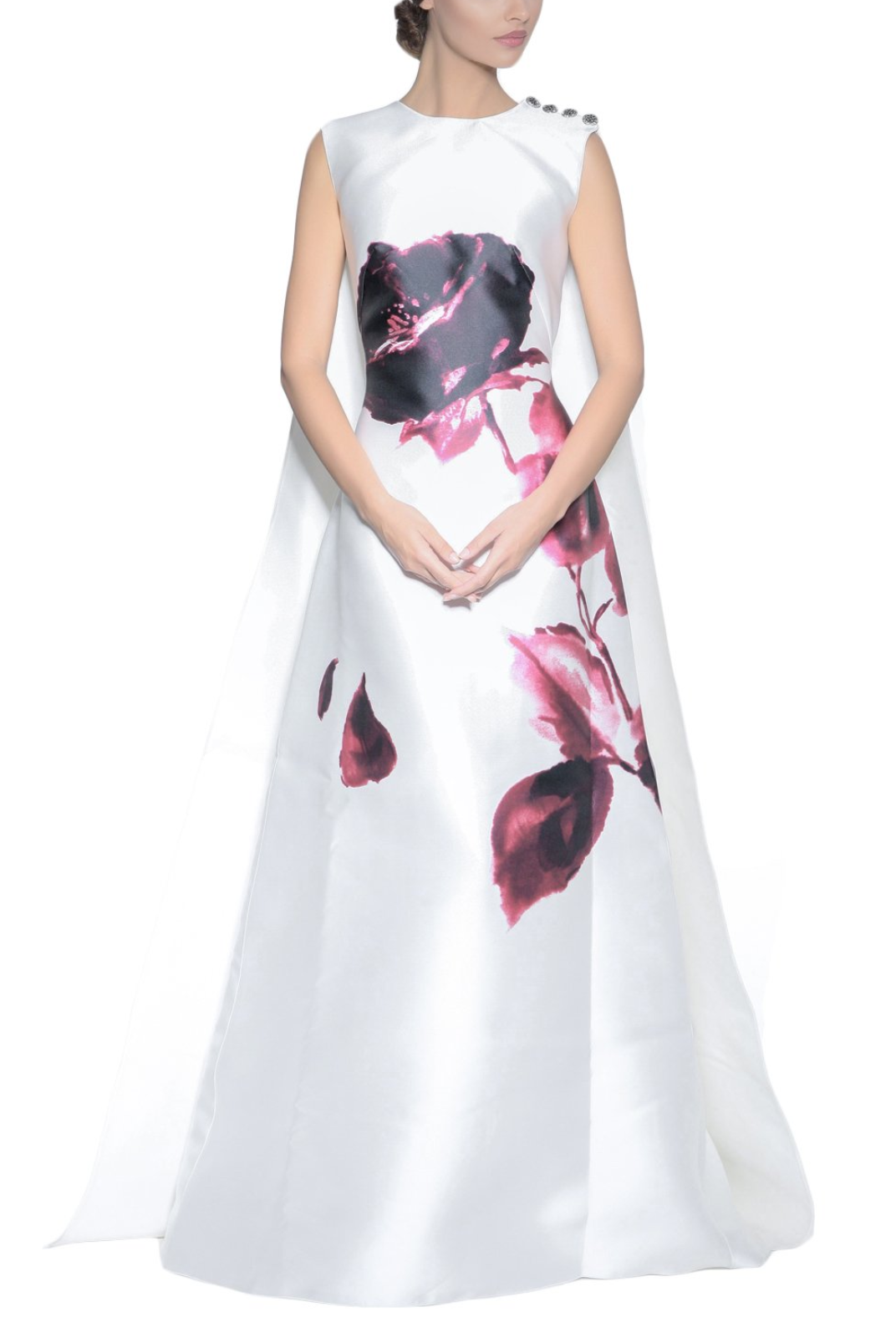 Pamplina Model Dress, Clothes,Designers,Florals, ISABEL SANCHIS - elilhaam.com