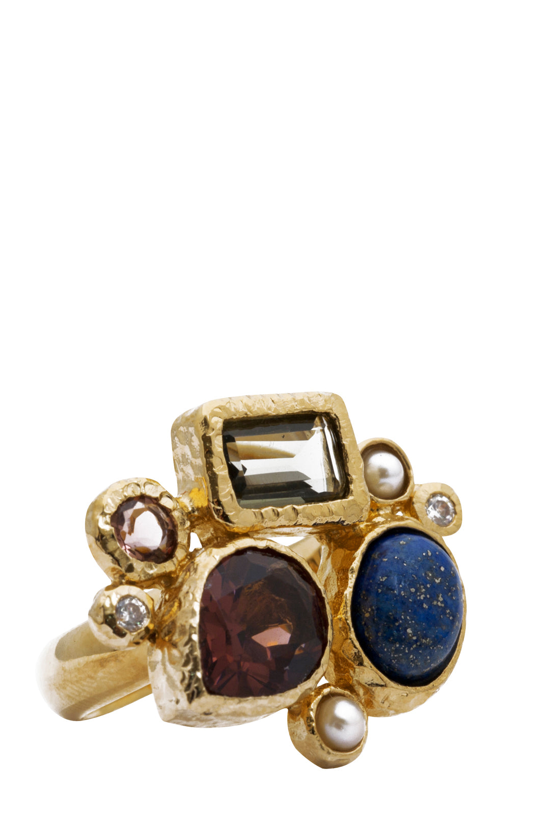 Nile Nymph Cluster Ring, ISHARYA - elilhaam.com
