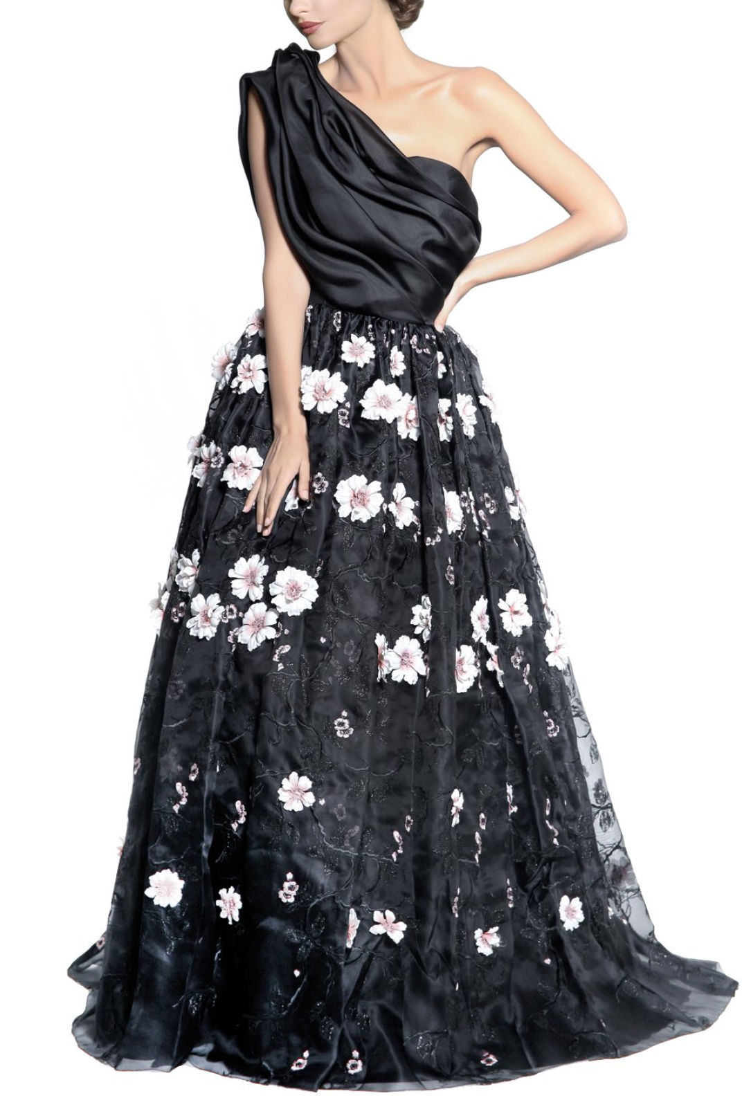 Niauli Model Dress, Clothes,Designers,Classic Blacks,Florals, ISABEL SANCHIS - elilhaam.com
