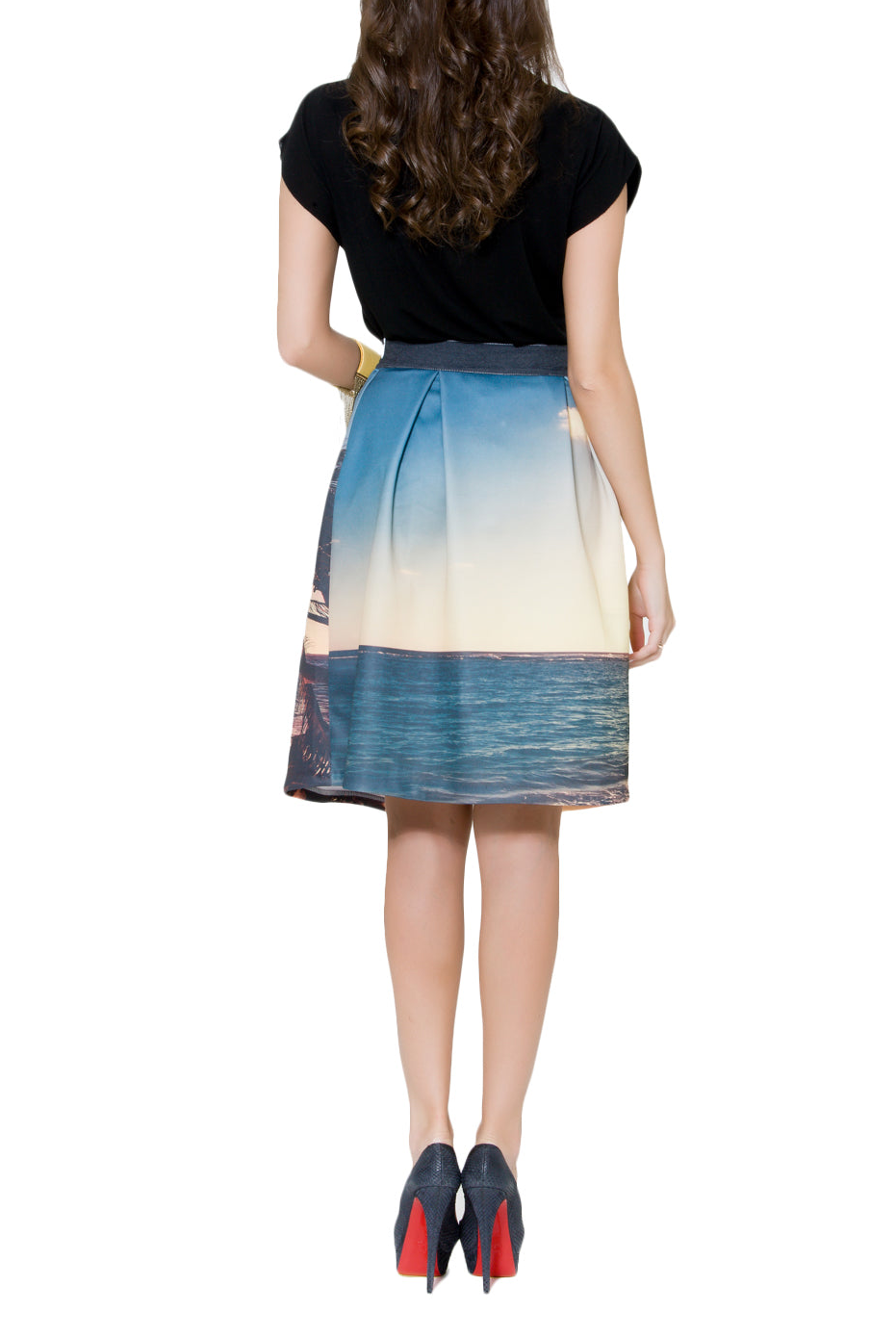 Pleated Skirt, CJF - elilhaam.com
