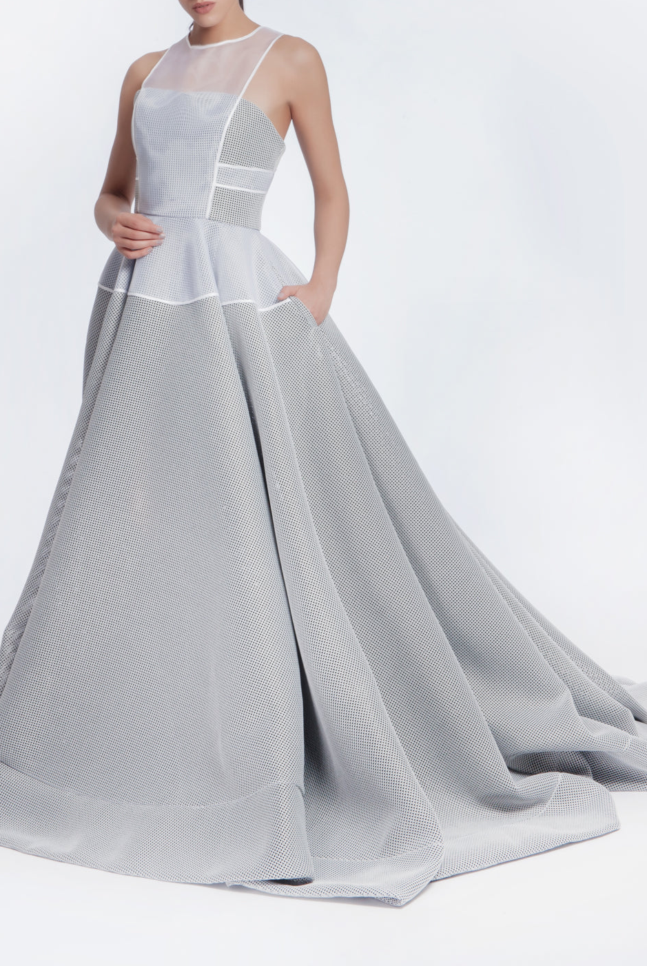 Grey Trail Dress, AVARO FIGLIO - elilhaam.com