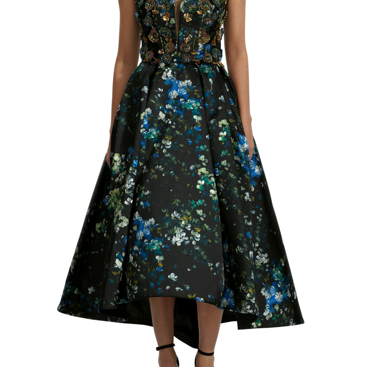 sachin and babi light blue dress Wedding Guest Edit – Amsale main image 0