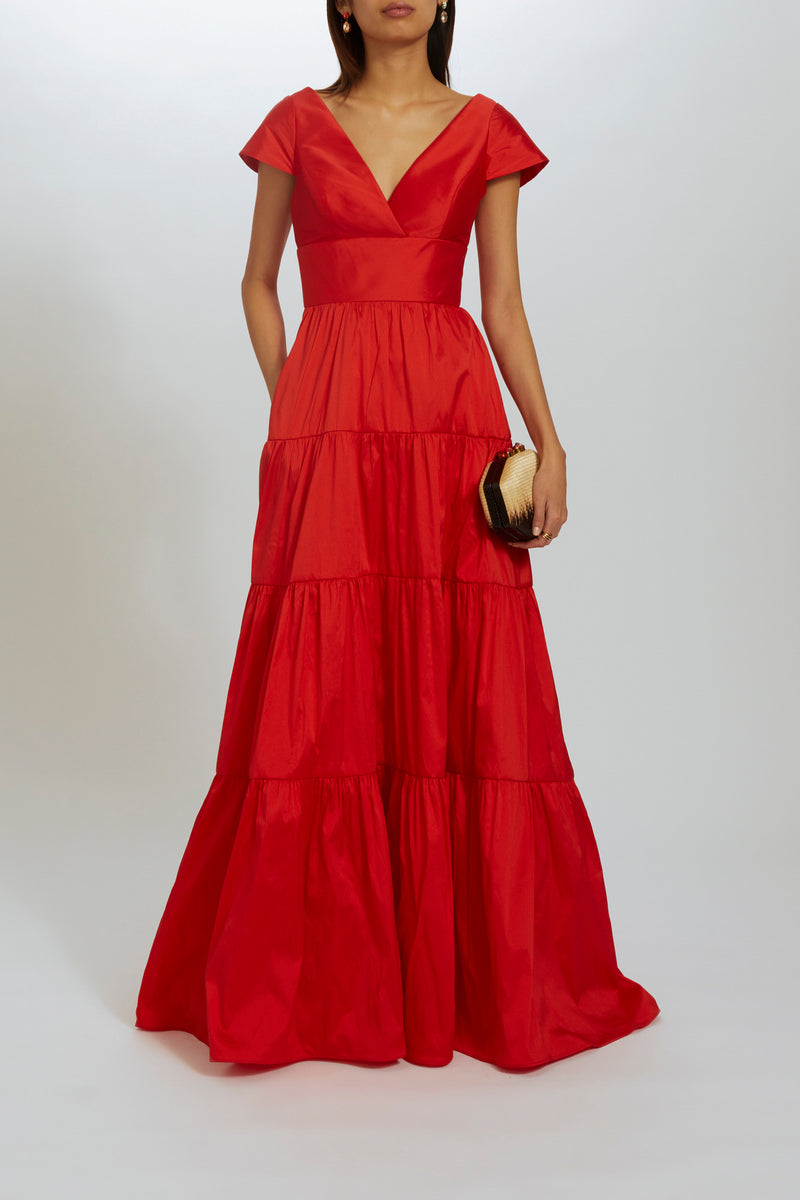 Express tiered deals skirt dress