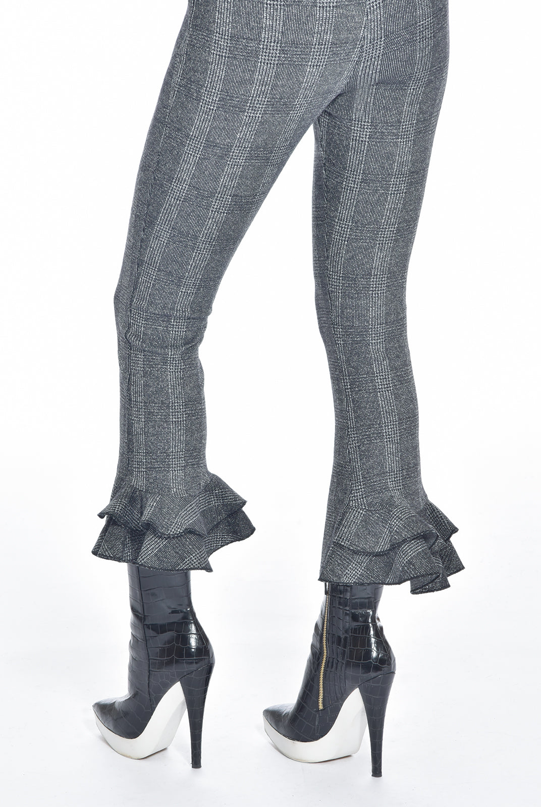 Slim Fit Tweed Pants, DIP - elilhaam.com