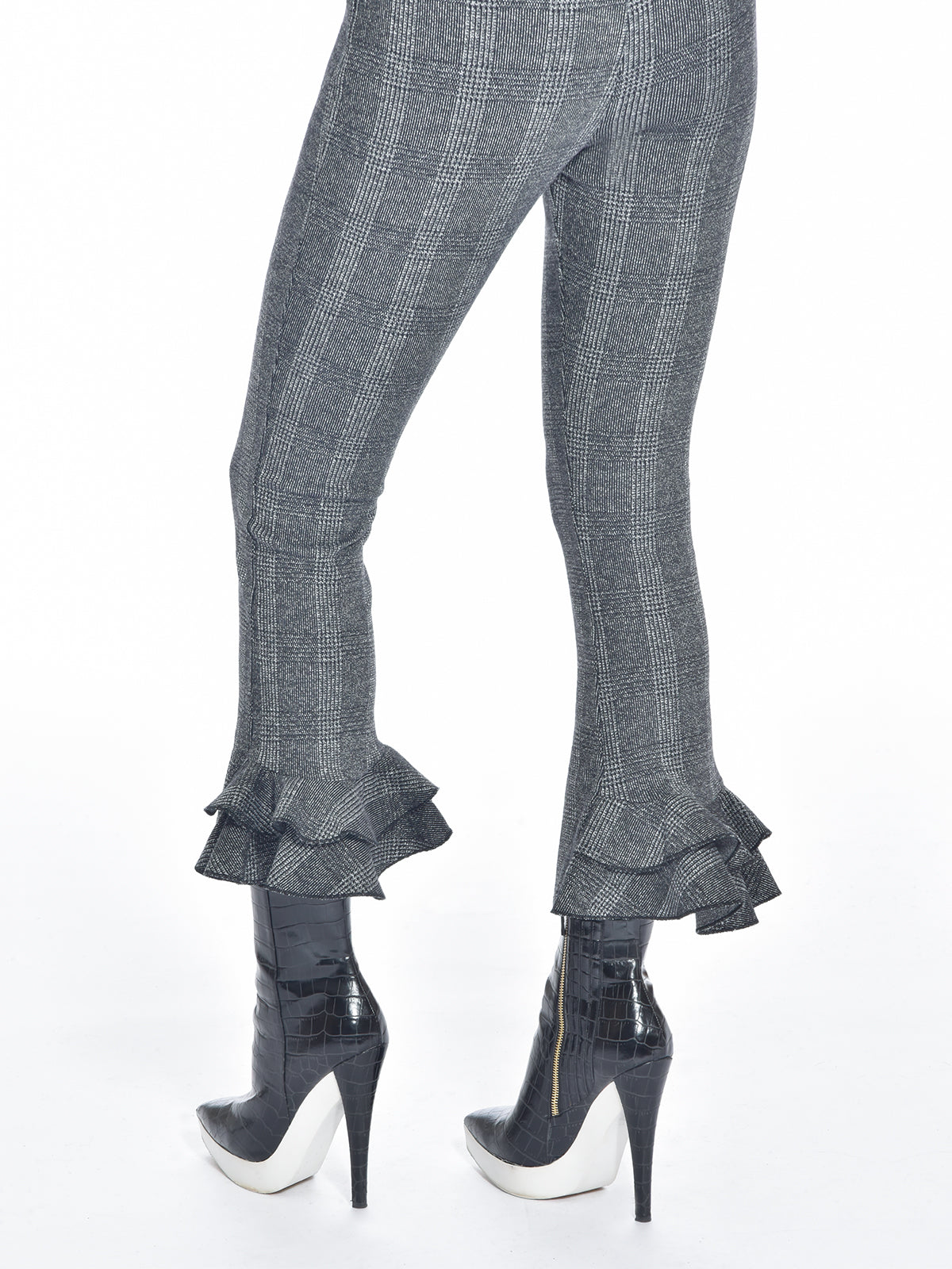 Slim Fit Tweed Pants, DIP - elilhaam.com