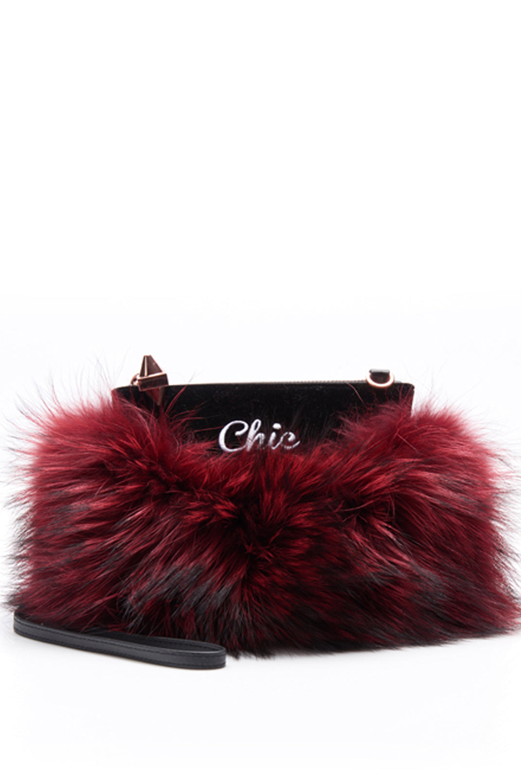 MAJORELLE FUR POUCH, EMM KUO - elilhaam.com