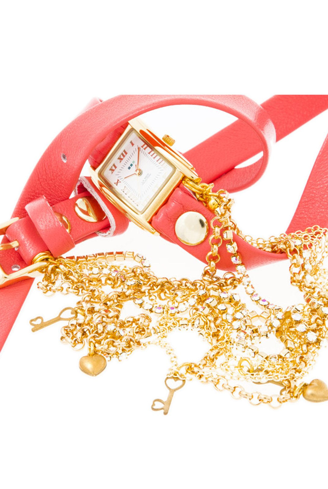 Charm Wraps Tokyo Crystal Watch, LA MER COLLECTIONS - elilhaam.com
