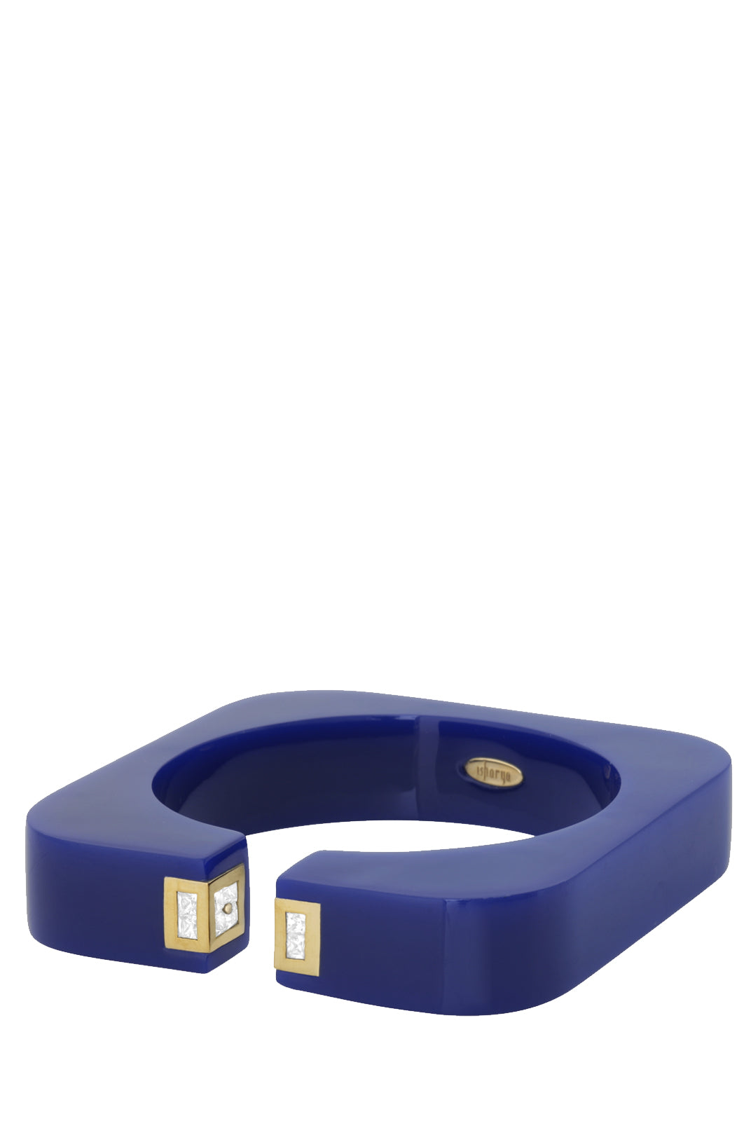 Vendome Square Cuff Blue, ISHARYA - elilhaam.com