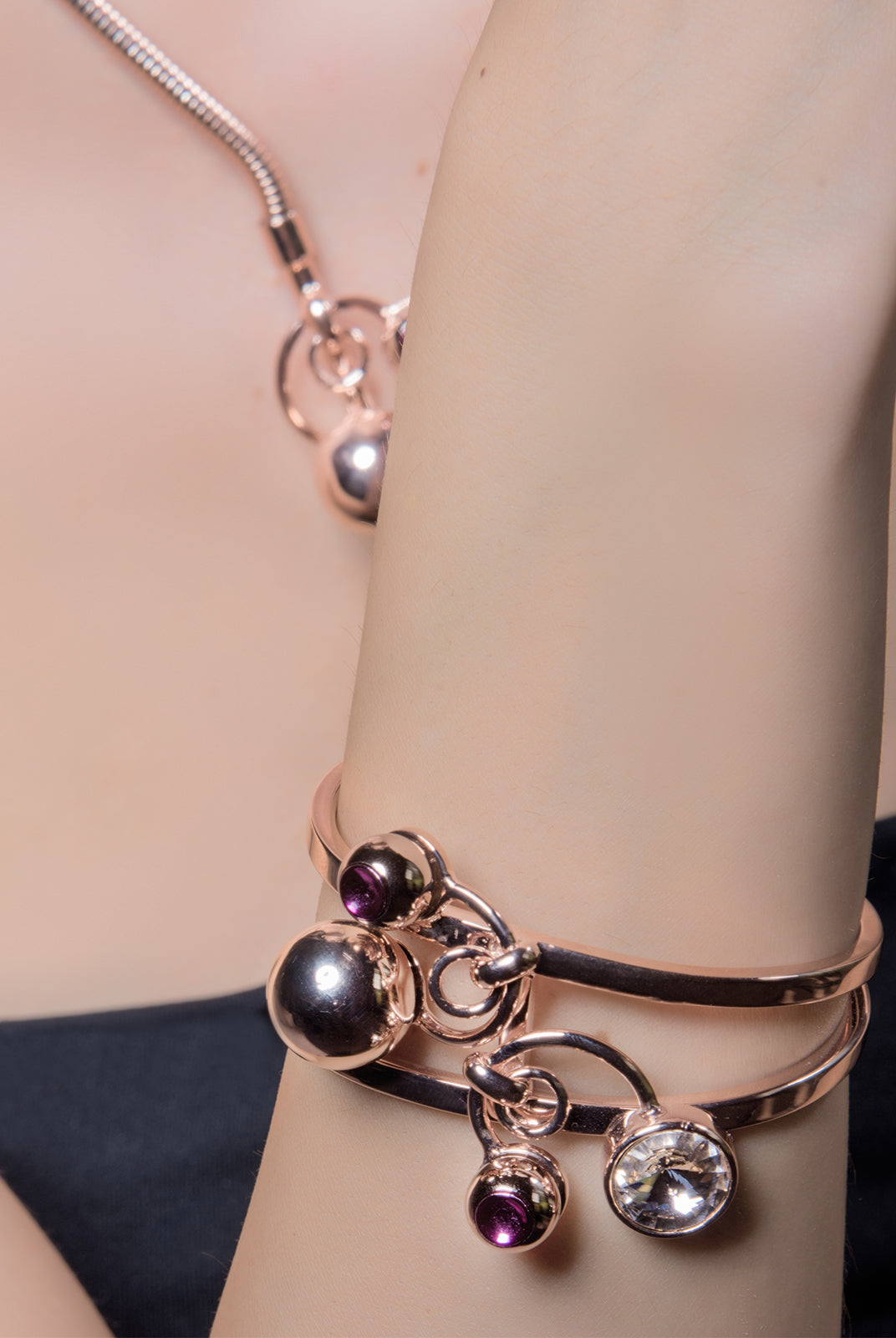 Giuliana Mancinelli Bonafaccia-Rose Gold Brass Cuff