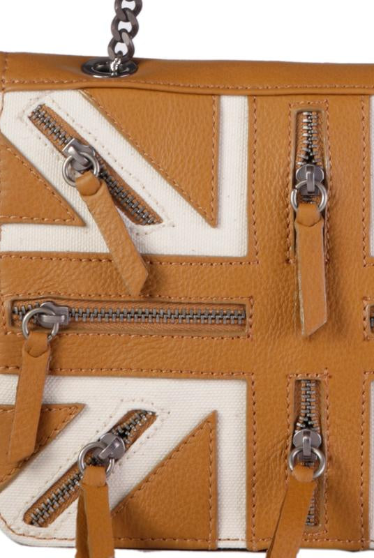Bags,Designers - Two Toned Shoulder Flag Bag