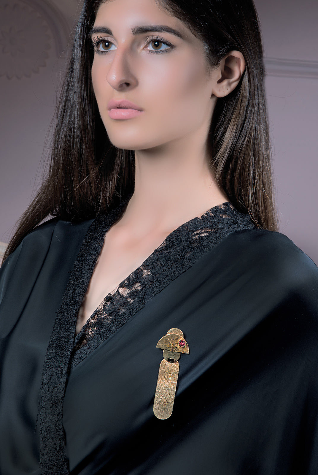 Kikuya Gold Plated Brass Pin, 10 DECOART - elilhaam.com