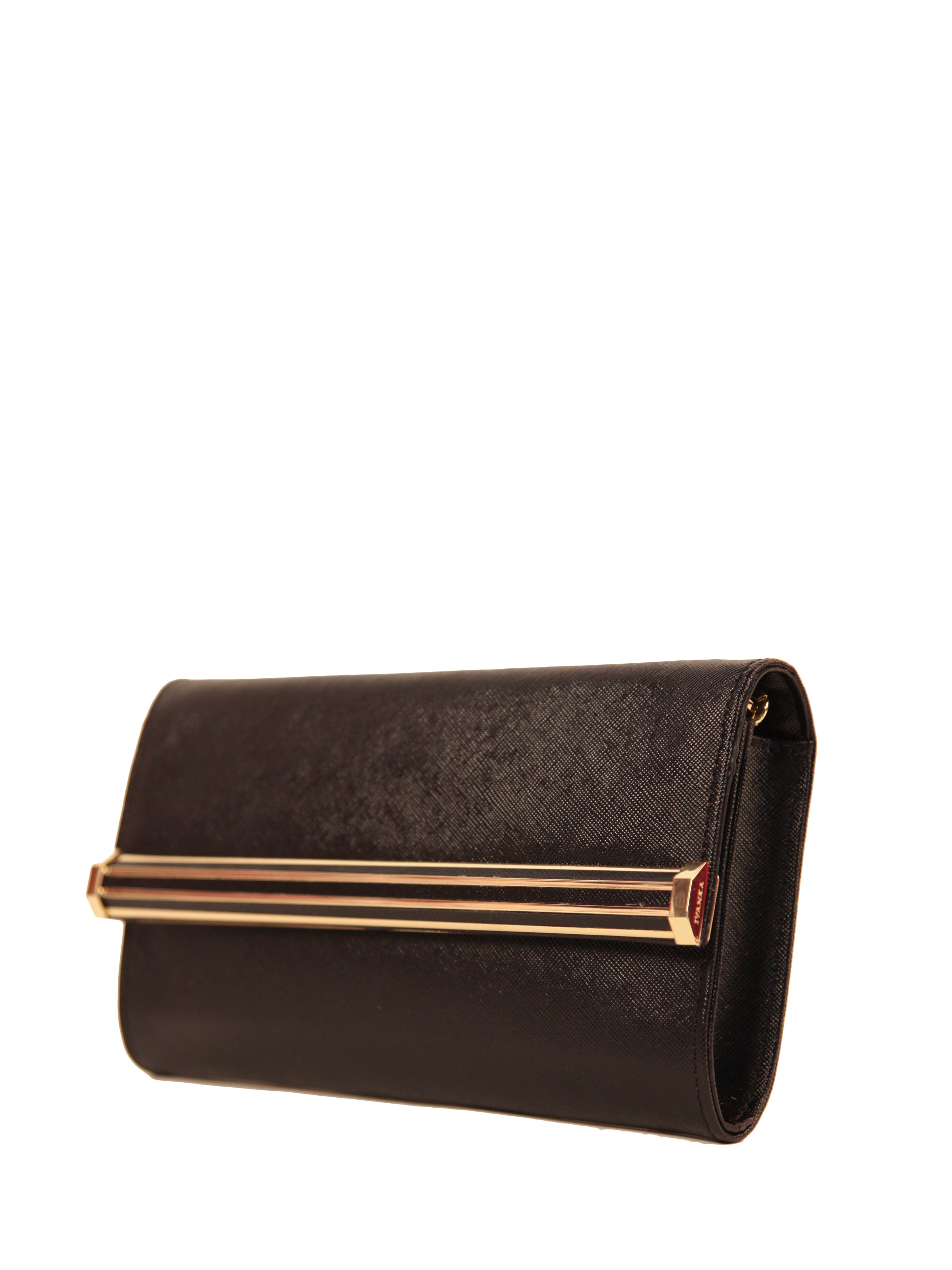 Black Onyx Clutch, IVANKA - elilhaam.com