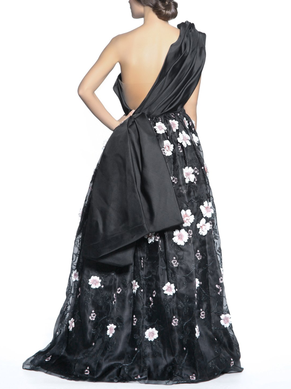 Niauli Model Dress, Clothes,Designers,Classic Blacks,Florals, ISABEL SANCHIS - elilhaam.com