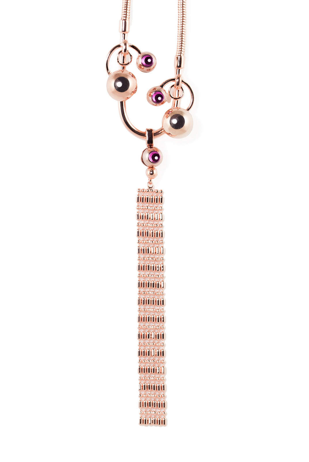 Giuliana Mancinelli Bonafaccia-Rose Gold Brass Pendant