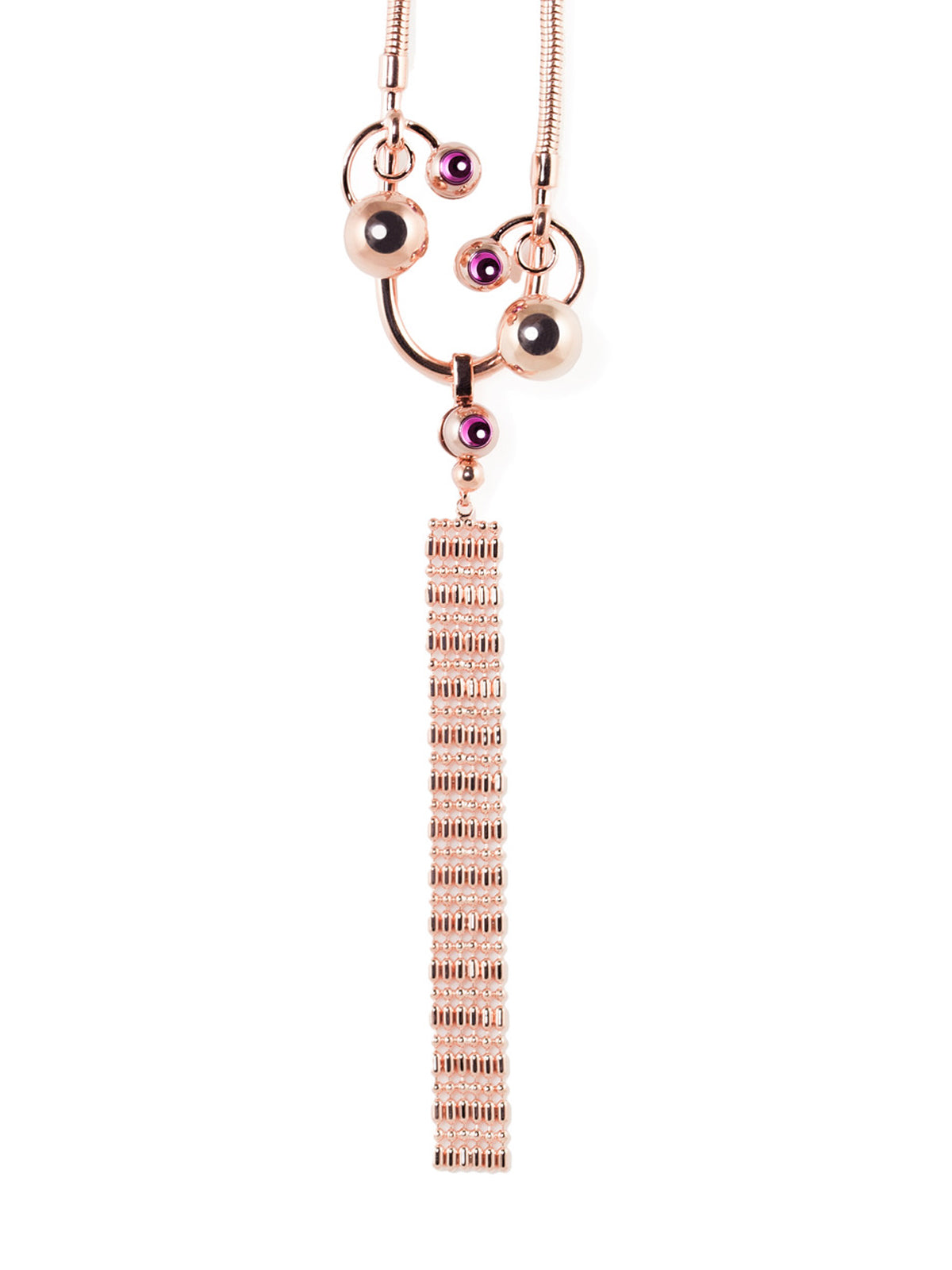 Giuliana Mancinelli Bonafaccia-Rose Gold Brass Pendant