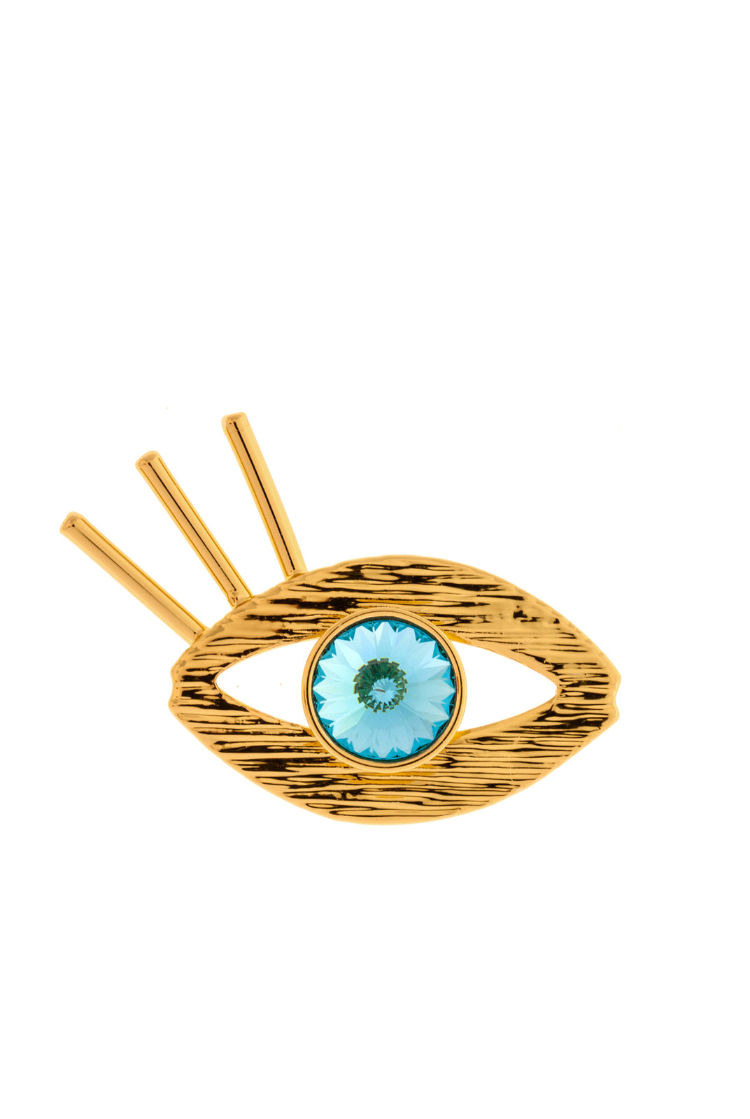 Eye Gold Plated Brass Pin, 10 DECOART - elilhaam.com