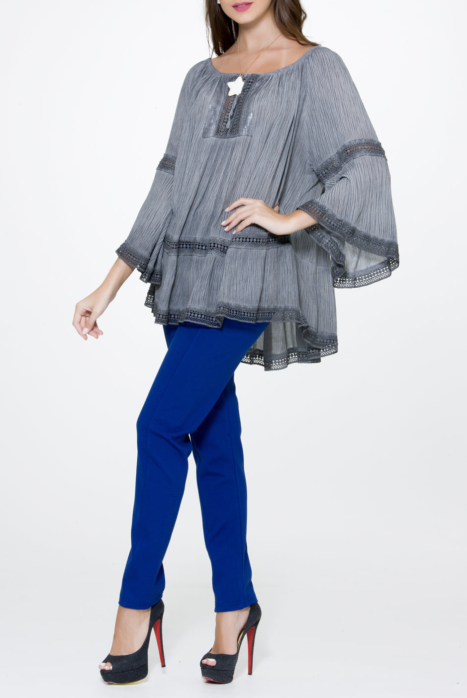 Gris Spanish Top, CJF - elilhaam.com