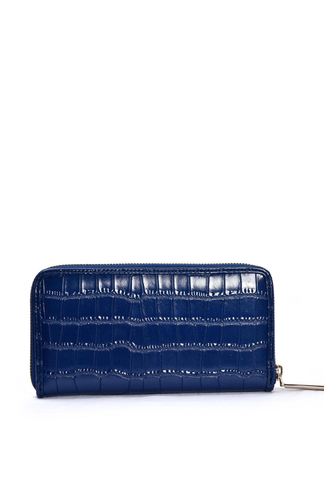Blue Mock Croc Wallet, VERSACE JEANS - elilhaam.com
