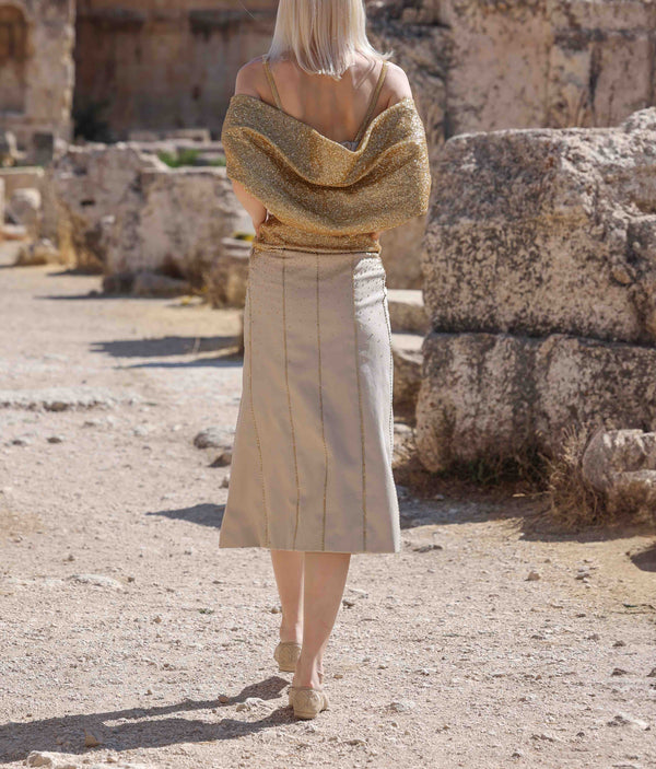 Collar-Like Hood Dress