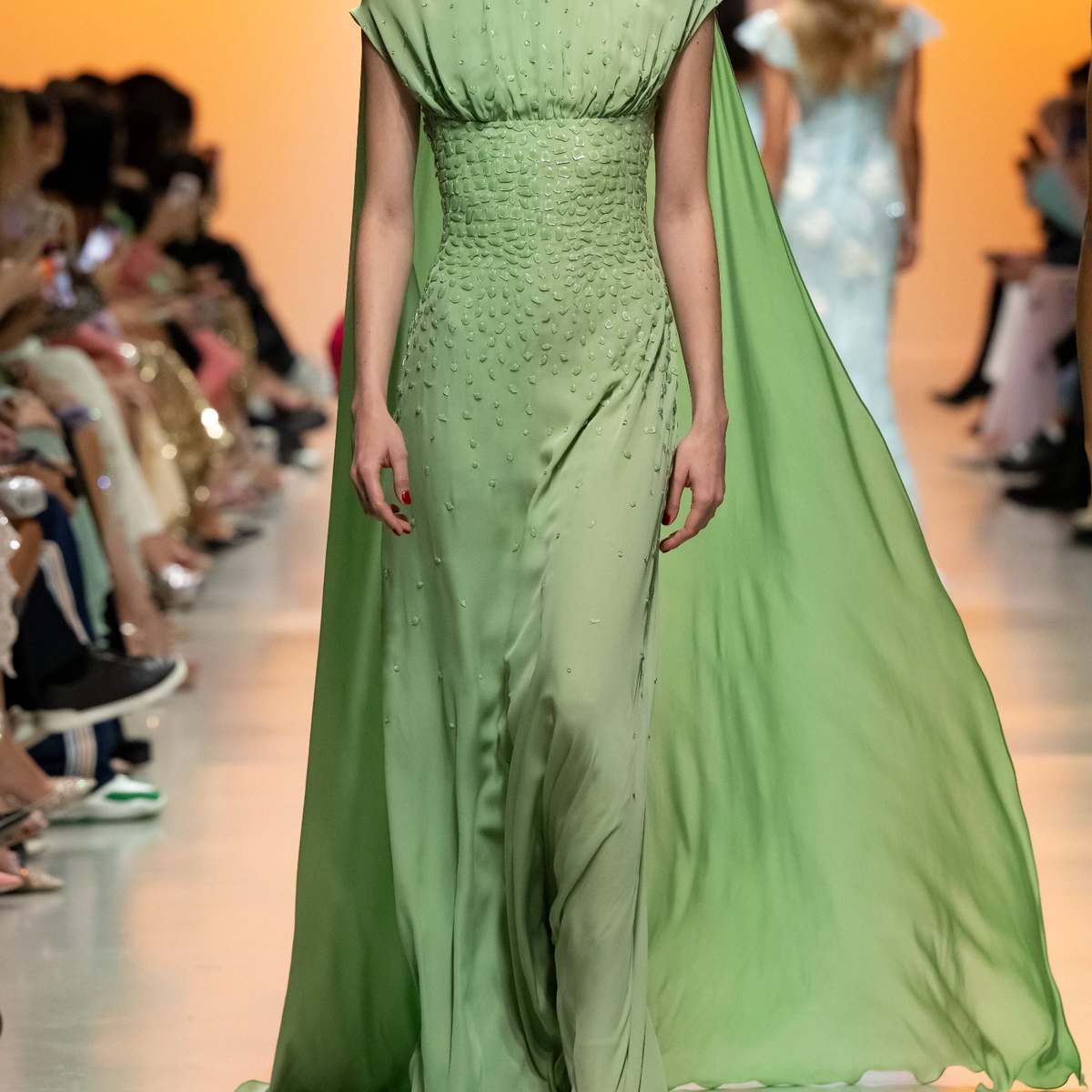 Elegant Georgette Dress with Intricate Embellishments by georges ...