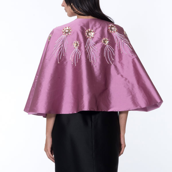 Sequin Embroidery Cape