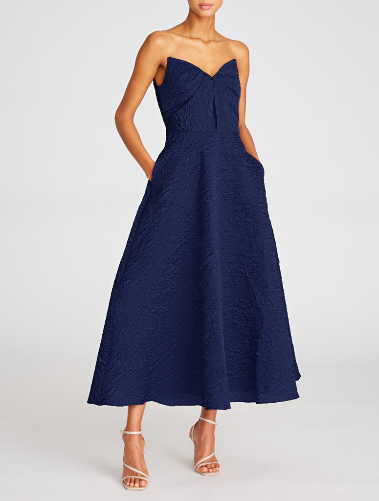 Ellie A Line Midi Dress