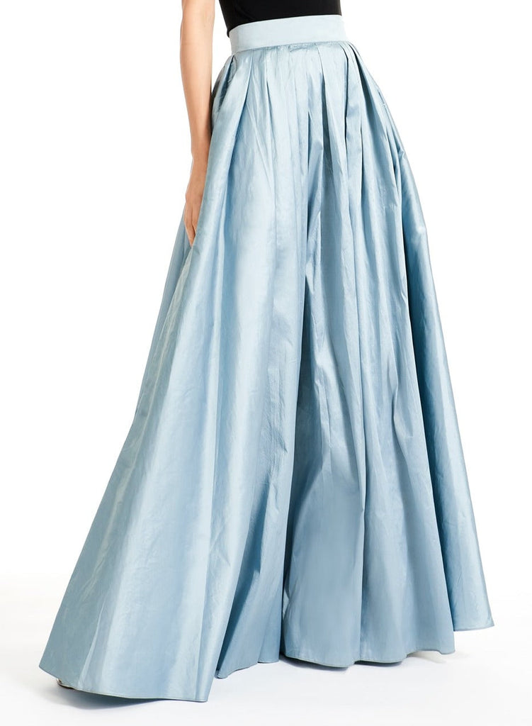 Light Blue Taffeta Ballgown Skirt