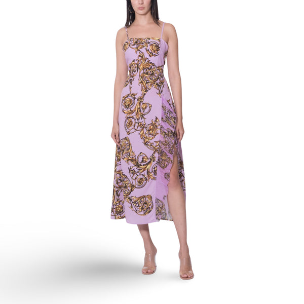 A-line Printed Dress