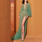 Aqua Green Tulle Dress by Tony Ward