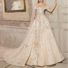 Scintillating Flora Embroidered Gown by Tony Ward