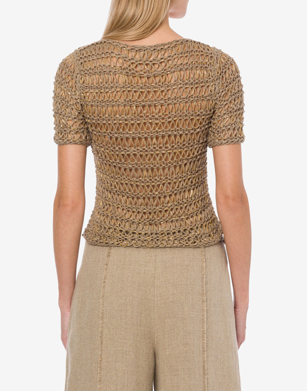 Sweater in Linen Ribbon