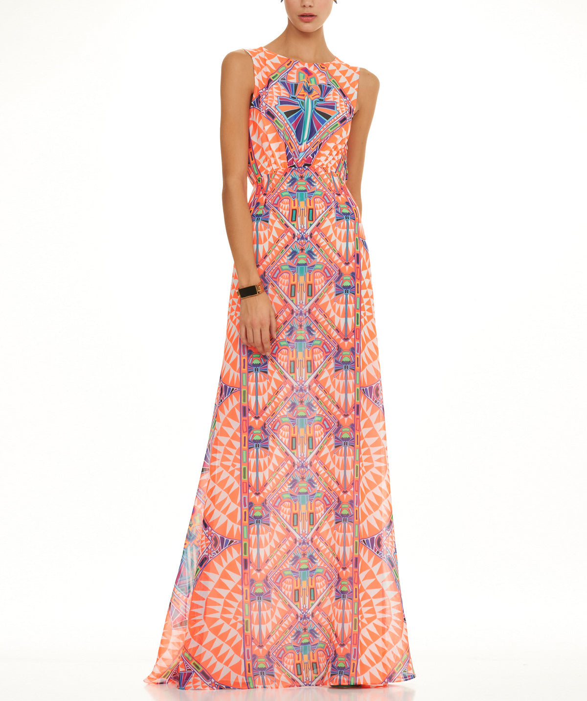 Back Keyhole Gown, MARA HOFFMAN - elilhaam.com