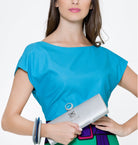 Color Block Blue Green Dress, BOUTIQUE MOSCHINO - elilhaam.com