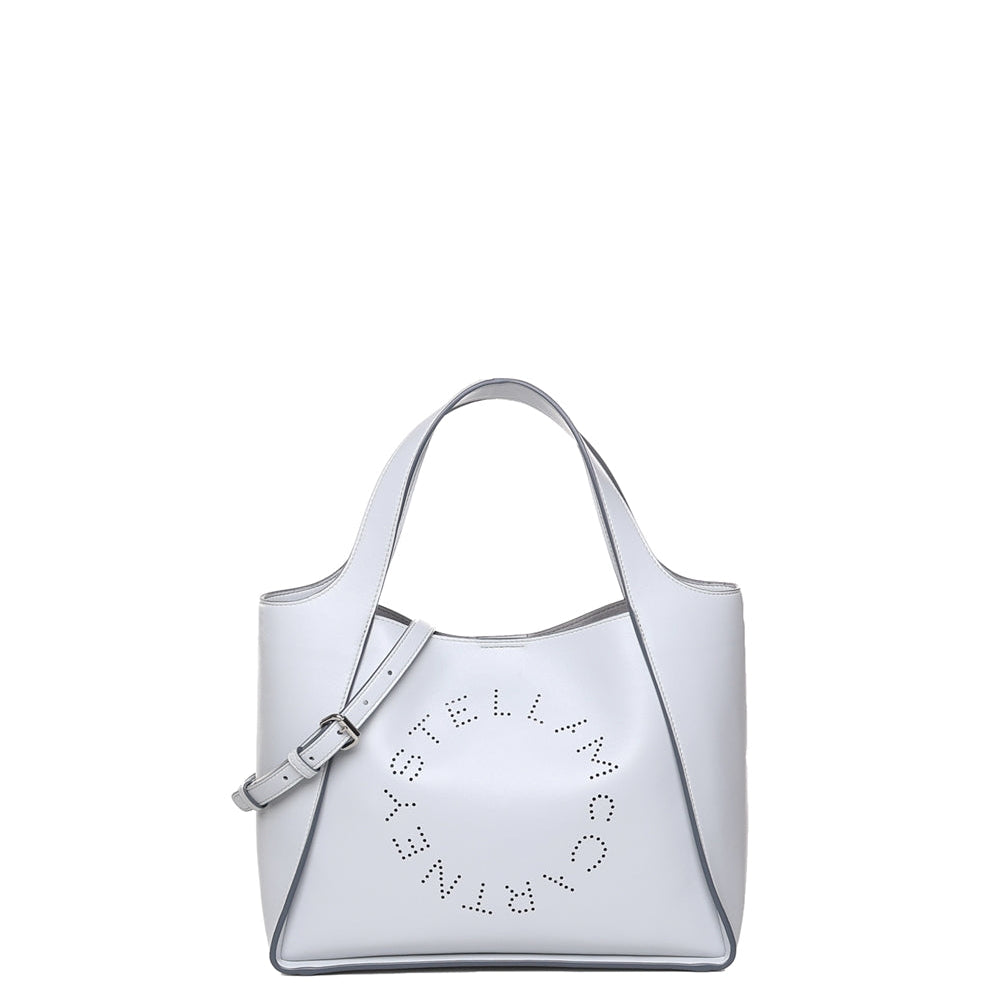 Grey Blush Stella Logo Crossbody Bag