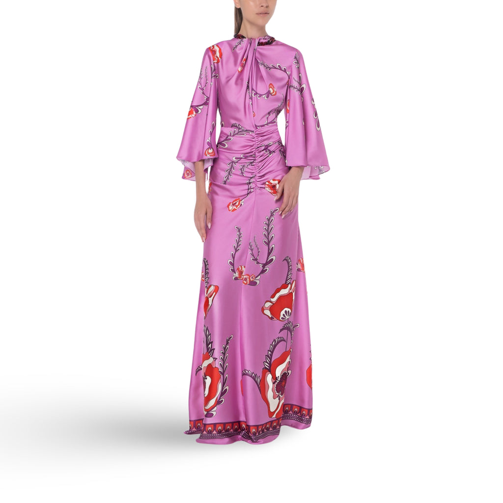 Purple Tonga Model Dress