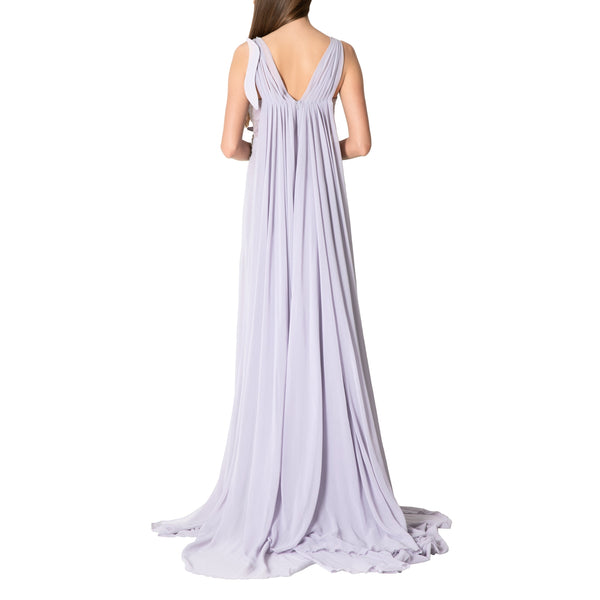Lavender Dantel Gown