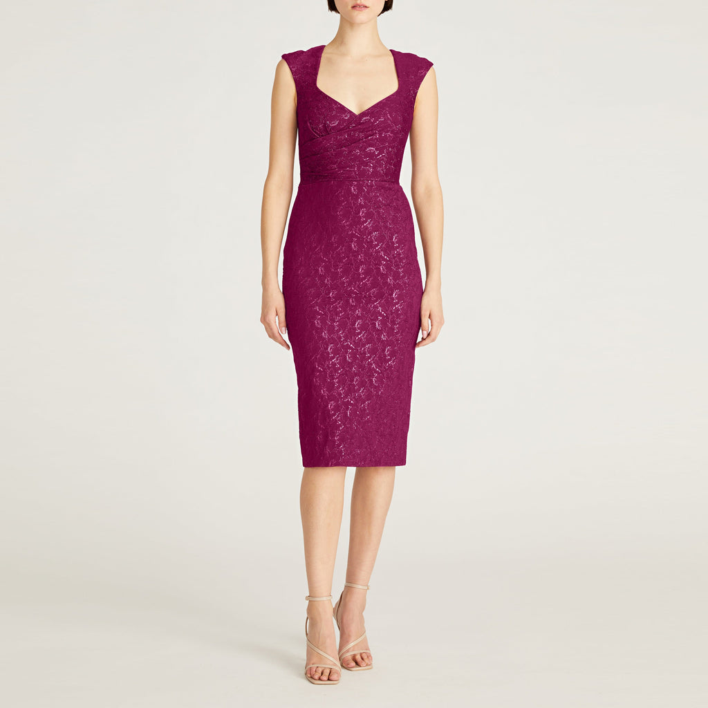 Omnia Fitted Cocktail Dress