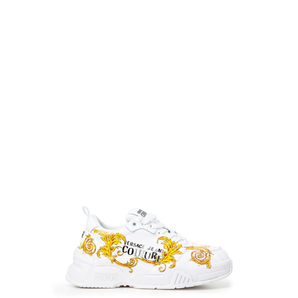 White Side Logo-print Detail Sneakers