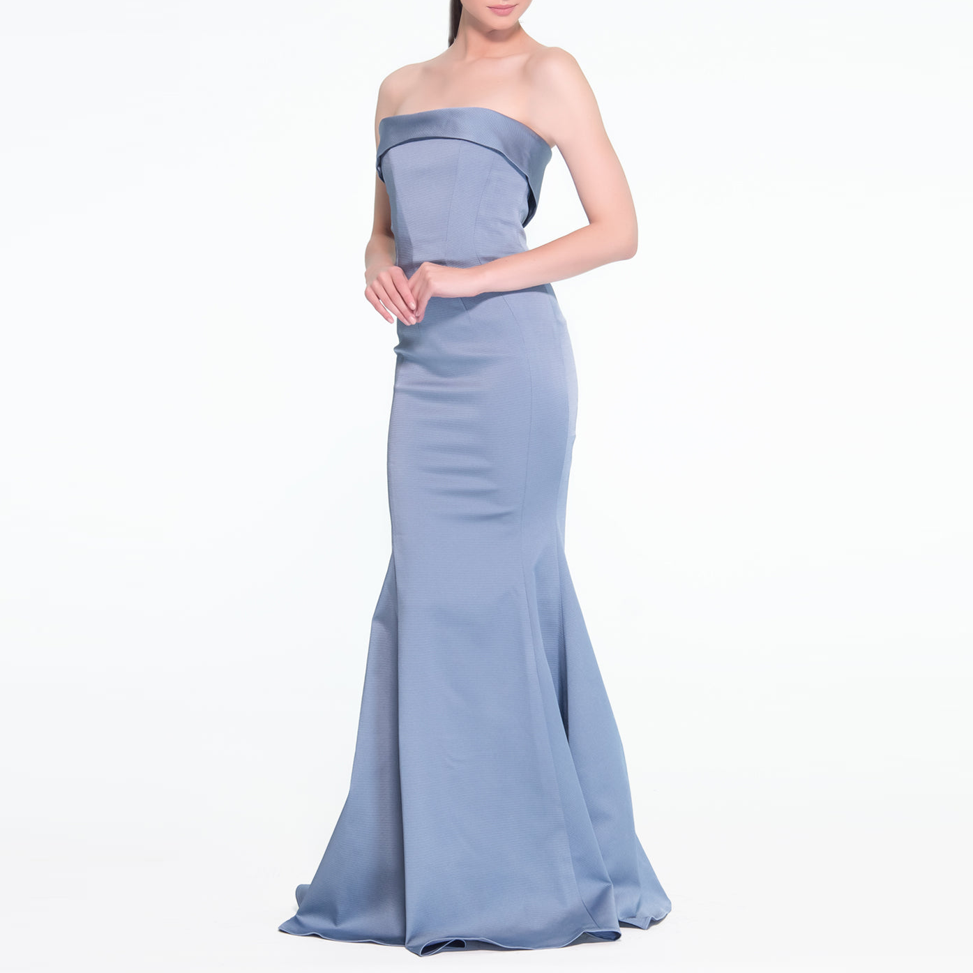 Malena Gown Sky, ZAC ZAC POSEN - elilhaam.com