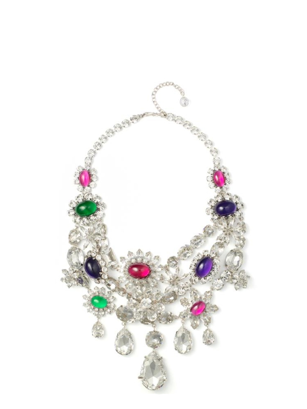 Crystal Embellished Maharadjah Necklace